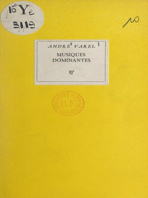 cover image of Musiques dominantes